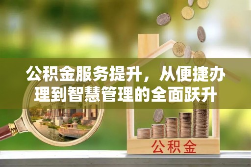 蓬安公积金服务提升，从便捷办理到智慧管理的全面跃升