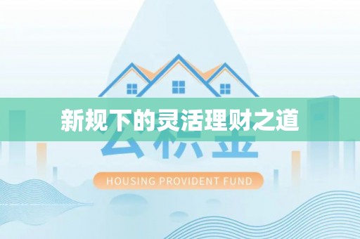 蓬安新规下的灵活理财之道