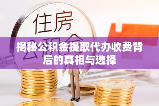 蓬安揭秘公积金提取代办收费背后的真相与选择