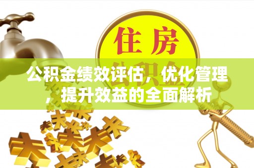 蓬安公积金绩效评估，优化管理，提升效益的全面解析