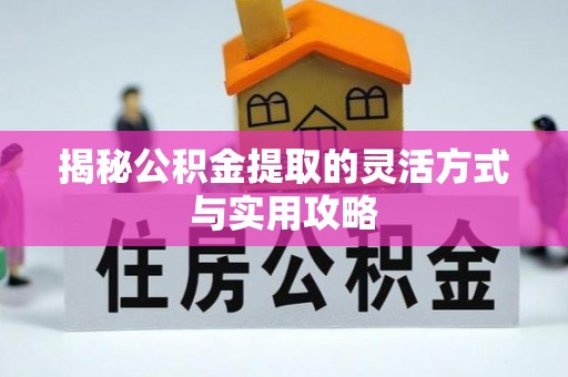 蓬安揭秘公积金提取的灵活方式与实用攻略