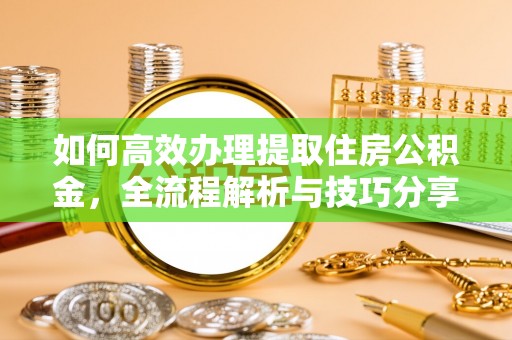 蓬安如何高效办理提取住房公积金，全流程解析与技巧分享