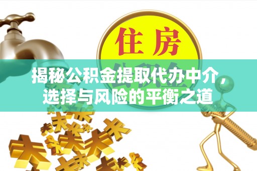 蓬安揭秘公积金提取代办中介，选择与风险的平衡之道