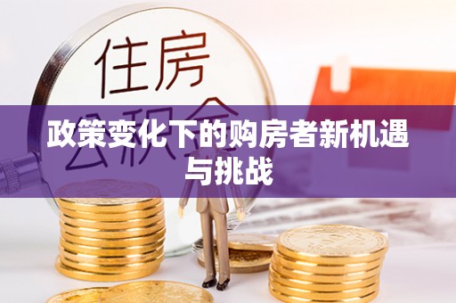 蓬安政策变化下的购房者新机遇与挑战
