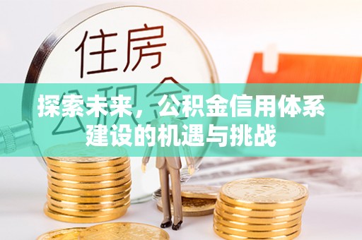 蓬安探索未来，公积金信用体系建设的机遇与挑战