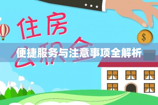 蓬安便捷服务与注意事项全解析
