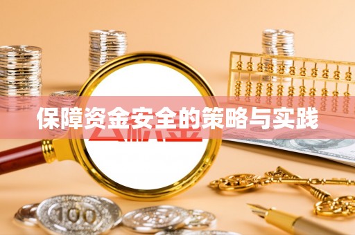 蓬安保障资金安全的策略与实践