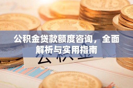 蓬安公积金贷款额度咨询，全面解析与实用指南